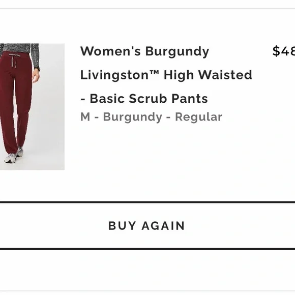 Figs Women's high waisted Isabel wide leg scrub pants each individual: 40$/ each - Picture 3 of 4
